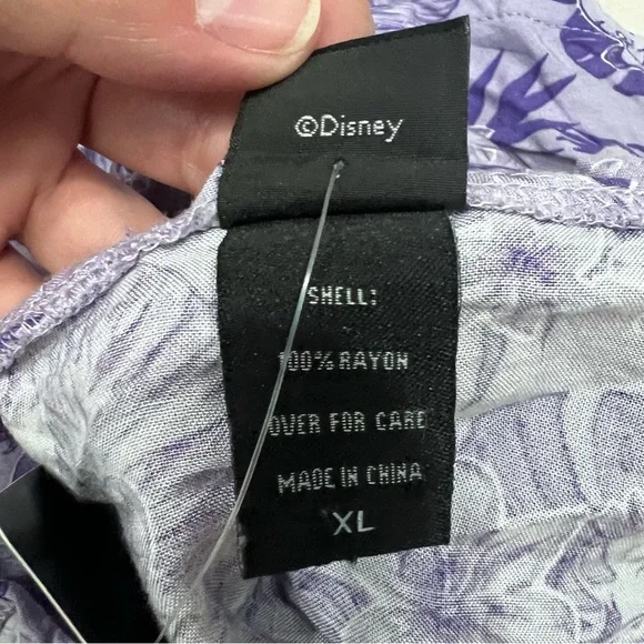 NWT Disney The Little Mermaid Ariel Off Cold Shoulder Romper - Picture 8 of 9